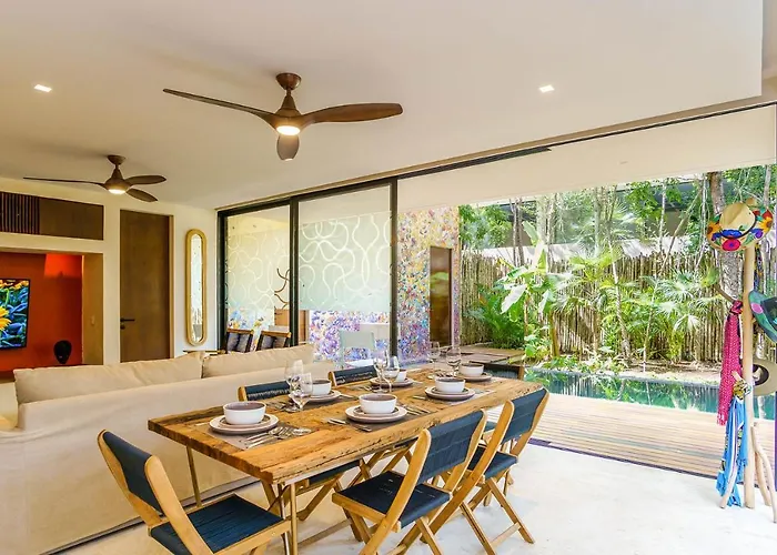 Gorgeous Flowy Space With Wrap-around Private Pool * Tulum